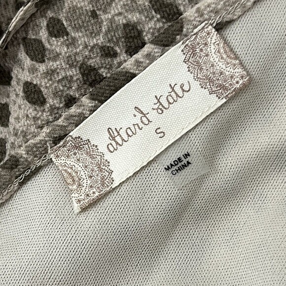 Altard State Womens Size Small Brown Tunic Dress New - Picture 4 of 4